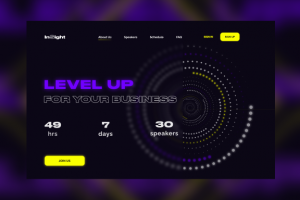 Landing page для бизнес марафона