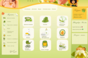 Наполнение детского интернет-магазина