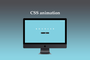 Верстка CSS анимации для "BOUNCER"