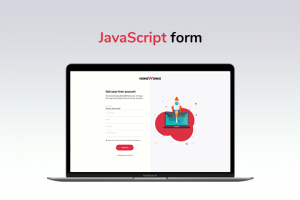 Верстка формы входа и регистрации для "HOMEWORKS"