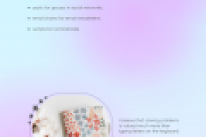 Дизайн-макет лендинга для копирайтера