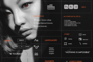 Инфографика о себе