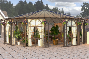 Моделирование и визуализация кованой беседки