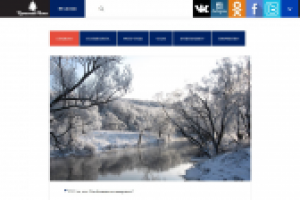 Сайт блог с оригинальным шаблоном.