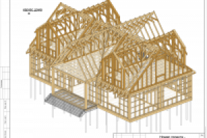 каркасный дом