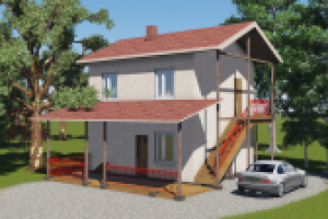 Дачный домик