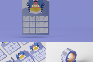 Плакат календарь