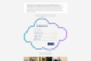 Landing page облачного провайдера