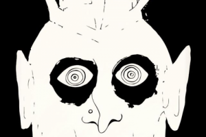 Иллюстрация к детской сказке, персонаж Кощей Бессмертный