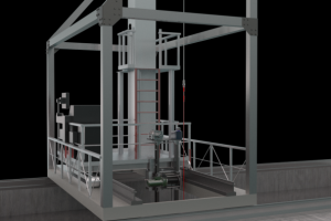 Машина для перегрузки ядерного топлива