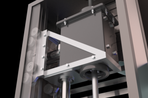 Блок подачи вертикального трубогиба