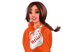 Стилизованный портрет