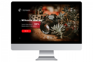 Landing Фотографа в Photoshop