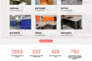 Сайт для мебельной компании