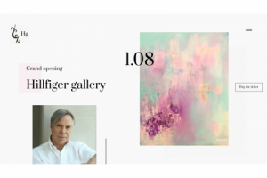 Первый экран для сайта. Галлерея