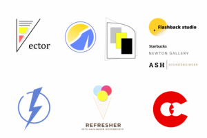 Примеры простых логотипов