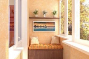 Отделка балконов и лоджий