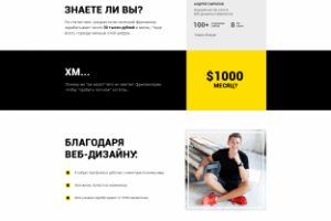 Верстка сайт на курсе Wayup