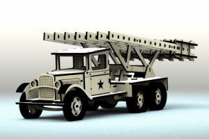 3D пазл  "Катюша"