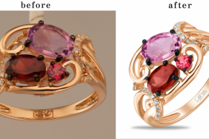 Ретушь ювелирного изделия