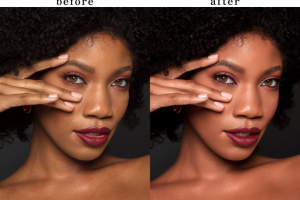 High-End ретушь портрета