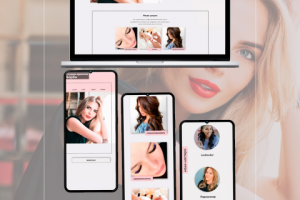 Сайт для салона красоты
