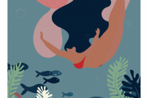 Vector illustration "Sea"