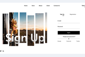 Sign up