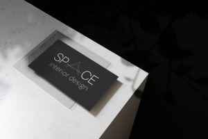 Логотип и визуализация для студии дизайна интерьера