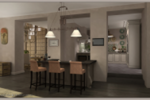 Бар в загородном доме, пос. "Бенилюкс"