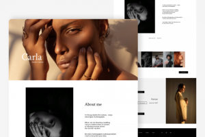 Landing page для фотографа