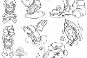 примеры предметных раскрасок для обучающего сайта