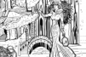 дудл-раскраска