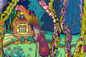 раскраска (фрагмент)