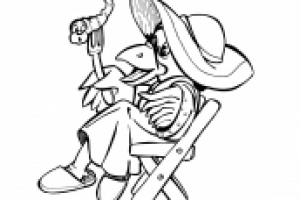 раскраска персонаж