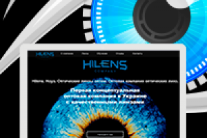 Лендинг Пейдж - оптовая торговля оптическими линзами Wordpress