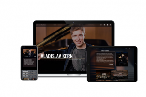Персональный вебсайт для пианиста