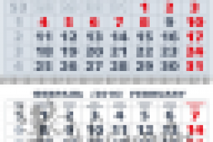 Квартальный календарь DeLuxe