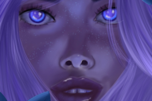 Цифровой рисунок, портрет