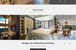 Сайт для Студии дизайна интерьеров