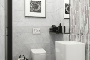 3d визуализация санузла в современном стиле