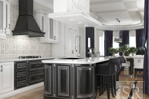 Кухня в стиле арт деко