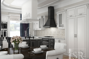 Кухня в стиле арт деко