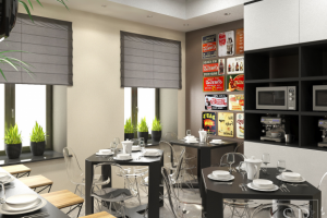 Столовая офисного здания