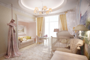 Дизайн и визуализация детской комнаты