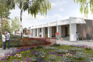 Визуализация зоны для отдыха