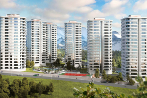 Визуализация жилого квартала