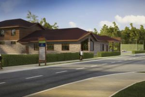 3д визуализация супермаркета