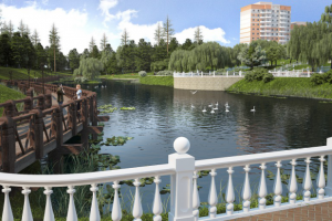 3д визуализация проекта реконструкции озера