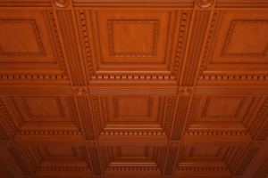 3d модель классического потолка для ЧПУ